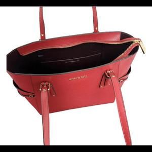 Michael Kors Voyager East West Tote Flame Red Hand Bag